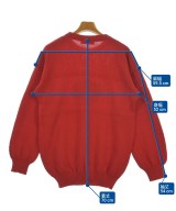 BURBERRY（バーバリー）ニット・セーター 赤 サイズ:40(M位) メンズ/2200618491018