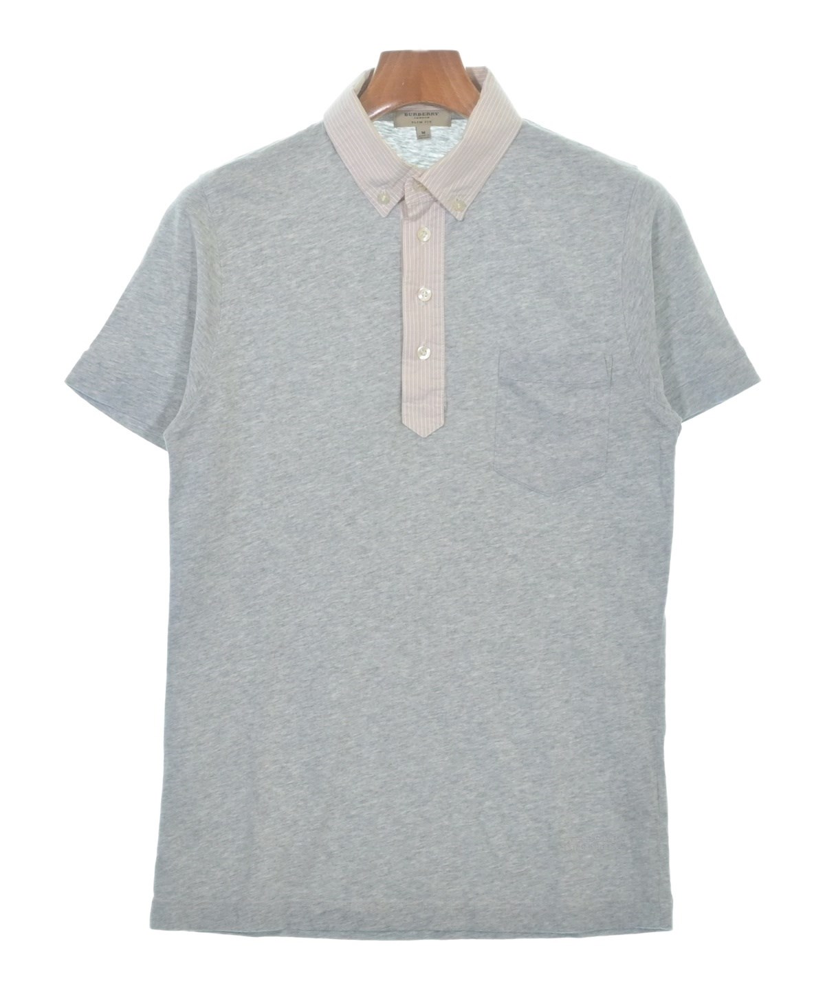 Burberry ネイビー ポロシャツ Mサイズ 新品(USサイズ) burberry-8017007-1.jpg