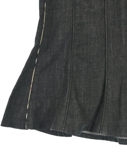 BURBERRY（バーバリー）ひざ丈スカート 紺 サイズ:36(XS位) レディース/2200612545090