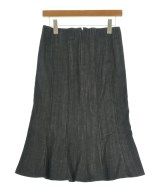 BURBERRY（バーバリー）ひざ丈スカート 紺 サイズ:36(XS位) レディース/2200612545090