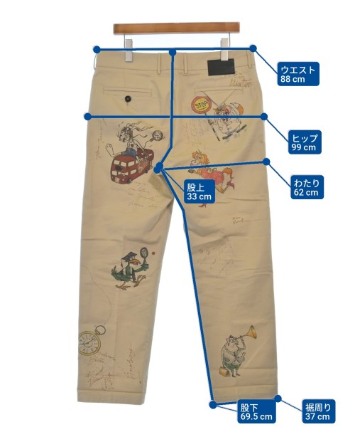 BURBERRY（バーバリー）チノパン ベージュ サイズ:50(XL位) メンズ/2200619775094