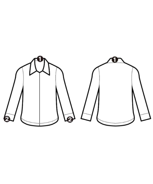 BURBERRY（バーバリー）ドレスシャツ 青 サイズ:38(S位) メンズ/2200620272193