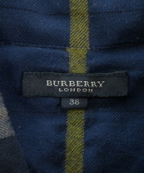 BURBERRY（バーバリー）カジュアルシャツ 紺 サイズ:38(S位) メンズ/2200620272247