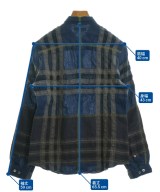 BURBERRY（バーバリー）カジュアルシャツ 紺 サイズ:38(S位) メンズ/2200620272247