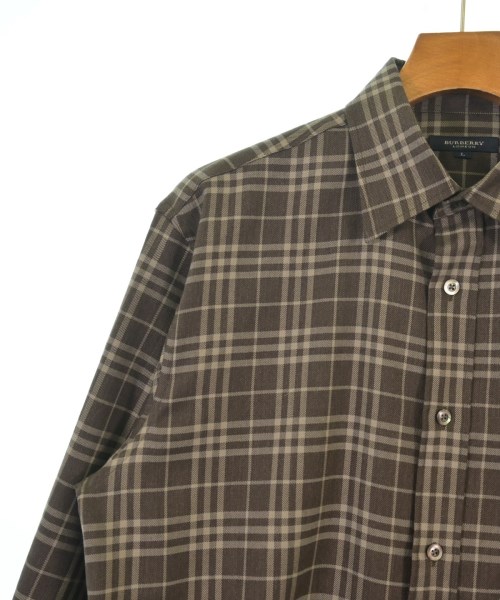 BURBERRY（バーバリー）カジュアルシャツ 茶 サイズ:L メンズ/2200620526098
