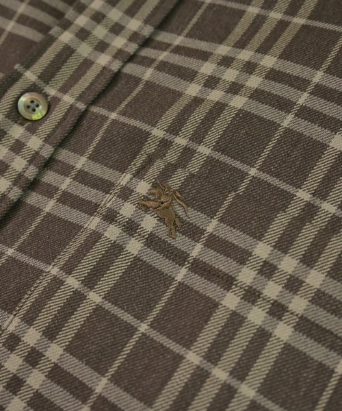 BURBERRY（バーバリー）カジュアルシャツ 茶 サイズ:L メンズ/2200620526098