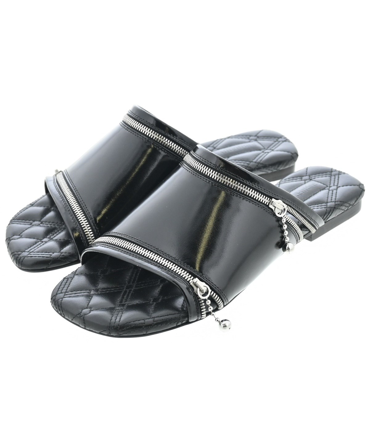 BURBERRY（バーバリー）サンダル 黒 サイズ:EU36(22.5cm位) レディース