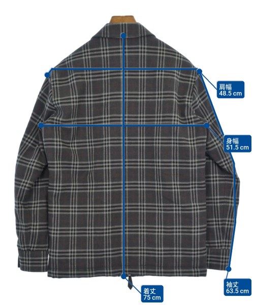 BURBERRY（バーバリー）ブルゾン グレー サイズ:XXS メンズ/2200620951418