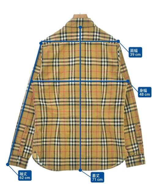 BURBERRY（バーバリー）カジュアルシャツ ベージュ サイズ:40(M位) レディース/2200620978026