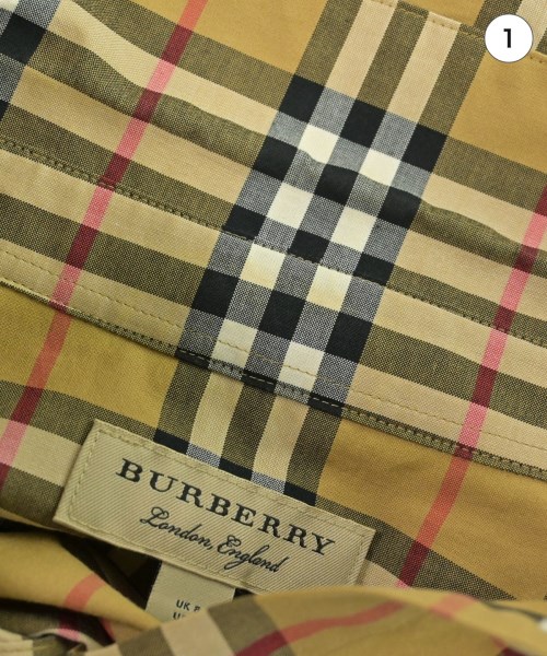 BURBERRY（バーバリー）カジュアルシャツ ベージュ サイズ:40(M位) レディース/2200620978026