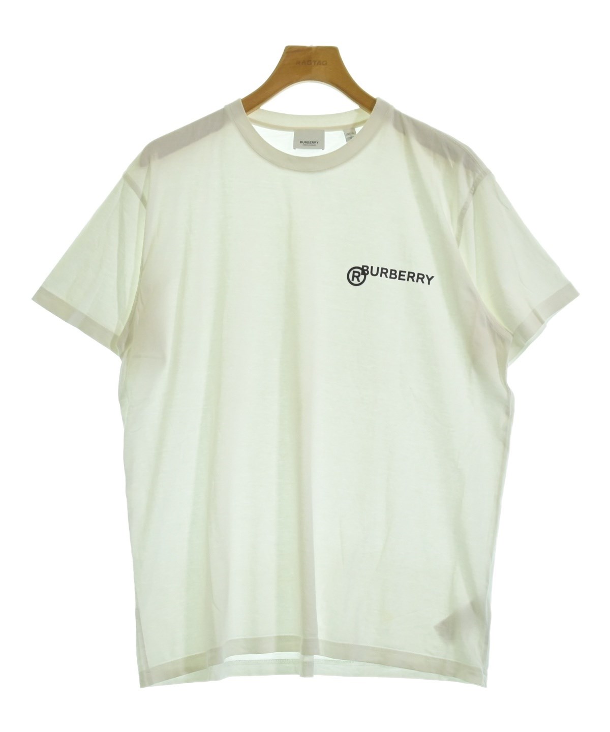 BURBERRY Tシャツ ホワイト サイズS BURBERRY（バーバリー）Tシャツ・カットソー 白 サイズ:S メンズ