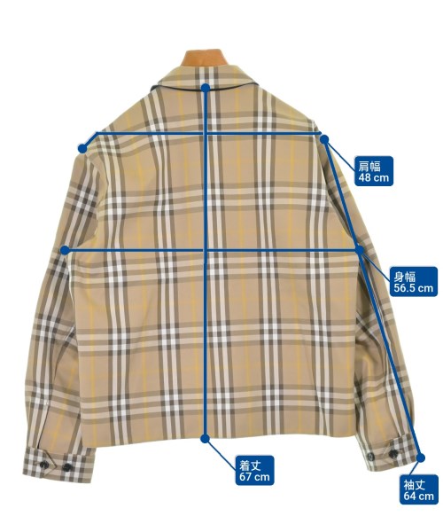 BURBERRY（バーバリー）ブルゾン ベージュ サイズ:50(XL位) メンズ/2200608094021