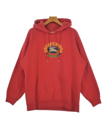 BURBERRY（バーバリー）パーカー 赤 サイズ:M メンズ/2200609457030