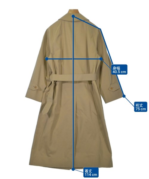 BURBERRY（バーバリー）ステンカラーコート ベージュ サイズ:7(S位) レディース/2200673034014