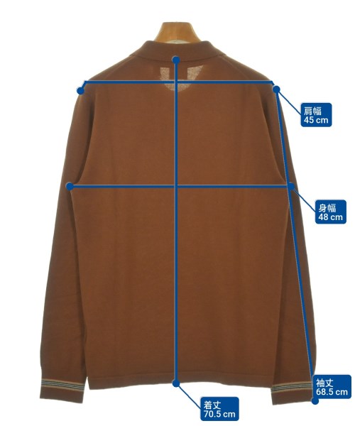 BURBERRY（バーバリー）ニット・セーター 茶 サイズ:M メンズ/2200673411051
