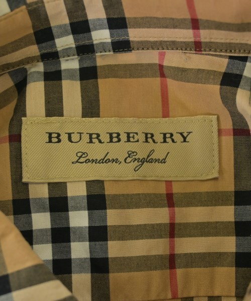 BURBERRY（バーバリー）カジュアルシャツ ベージュ サイズ:S メンズ/2200673721075