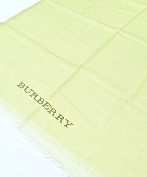BURBERRY（バーバリー）ストール 緑 サイズ:- レディース/2200670220052