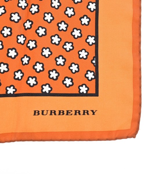 BURBERRY（バーバリー）バンダナ・スカーフ オレンジ サイズ:- レディース/2200670220076