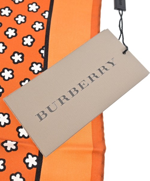 BURBERRY（バーバリー）バンダナ・スカーフ オレンジ サイズ:- レディース/2200670220076