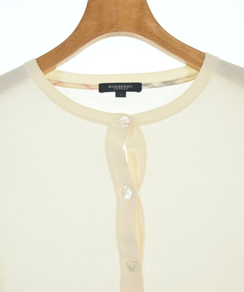 BURBERRY（バーバリー）カーディガン 白 サイズ:1(S位) レディース/2200674237018