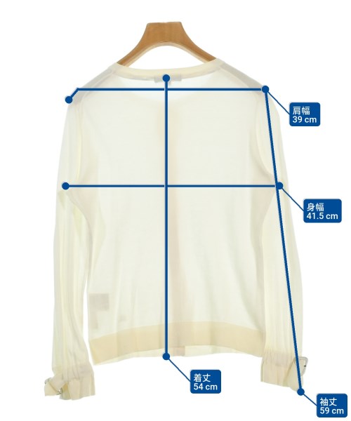 BURBERRY（バーバリー）カーディガン 白 サイズ:1(S位) レディース/2200674237018