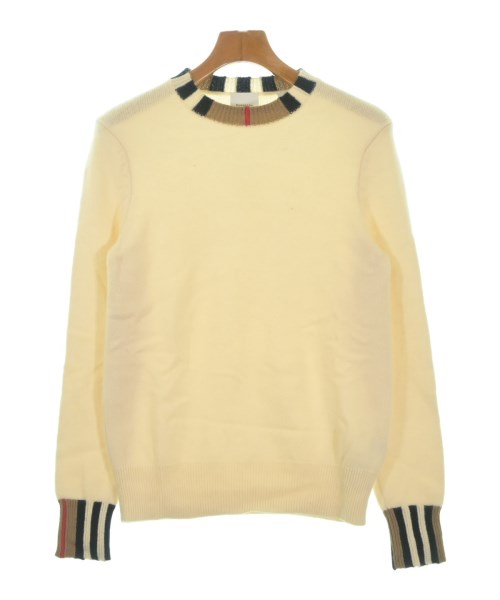 BURBERRY(バーバリー)ニット・セーター 白 サイズ:XS/2200674360013