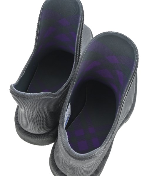 BURBERRY（バーバリー）ブーツ グレー サイズ:EU44(29cm位) メンズ/2200675420020