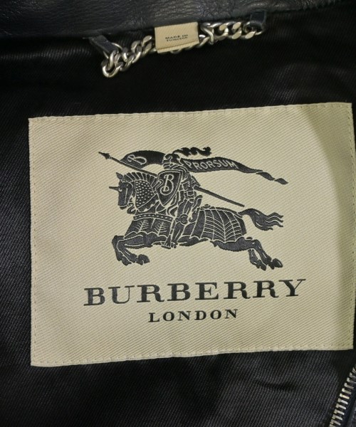 BURBERRY（バーバリー）ライダース 黒 サイズ:48(L位) メンズ/2200675569019