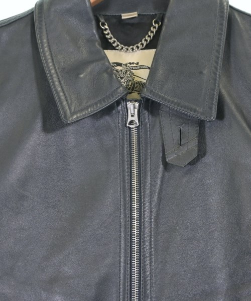 BURBERRY（バーバリー）ライダース 黒 サイズ:48(L位) メンズ/2200675569019