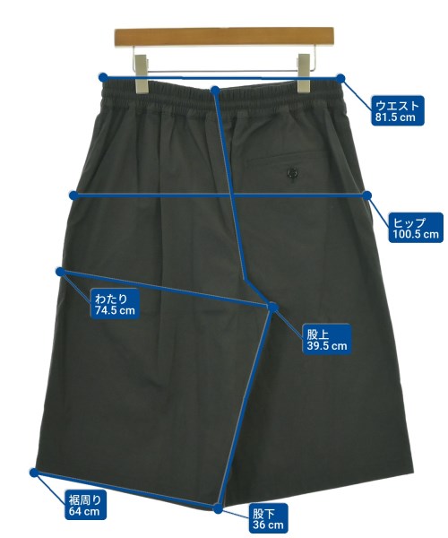 BURBERRY（バーバリー）ショートパンツ 黒 サイズ:50(XL位) メンズ/2200675388023