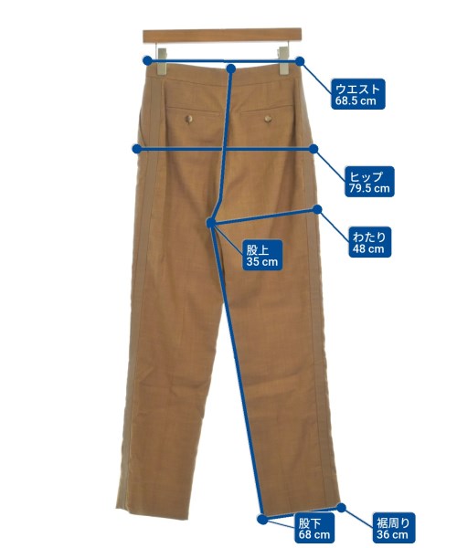 BURBERRY（バーバリー）スラックス 茶 サイズ:38(S位) レディース/2200676774245