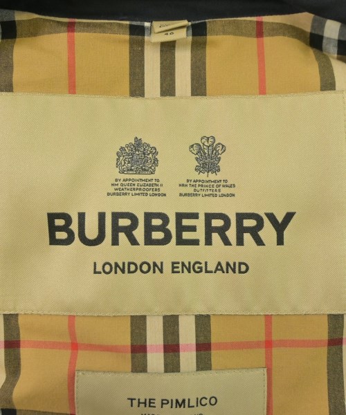 BURBERRY（バーバリー）ステンカラーコート 紺 サイズ:46(M位) メンズ/2200676924015