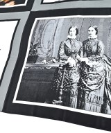 BURBERRY（バーバリー）バンダナ・スカーフ グレー サイズ:- レディース/2200676924084