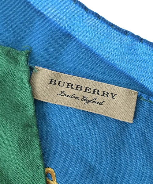 BURBERRY（バーバリー）バンダナ・スカーフ 緑 サイズ:- レディース/2200676924091