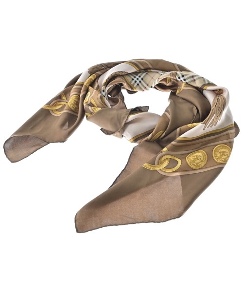 BURBERRY(バーバリー)バンダナ・スカーフ 茶 サイズ:-/2200676924107