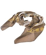 BURBERRY（バーバリー）バンダナ・スカーフ 茶 サイズ:- レディース/2200676924107