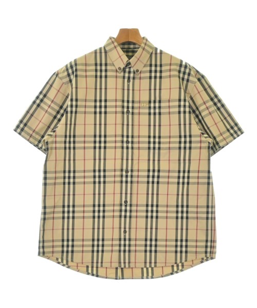 BURBERRY(バーバリー)カジュアルシャツ ベージュ サイズ:M/2200676952032