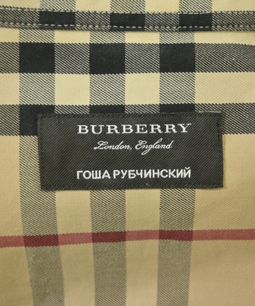 BURBERRY（バーバリー）カジュアルシャツ ベージュ サイズ:M メンズ/2200676952032