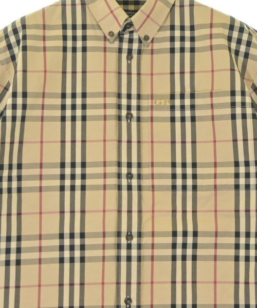 BURBERRY（バーバリー）カジュアルシャツ ベージュ サイズ:M メンズ/2200676952032