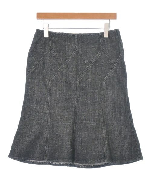 BURBERRY(バーバリー)ひざ丈スカート 黒 サイズ:40(M位)/2200677179018
