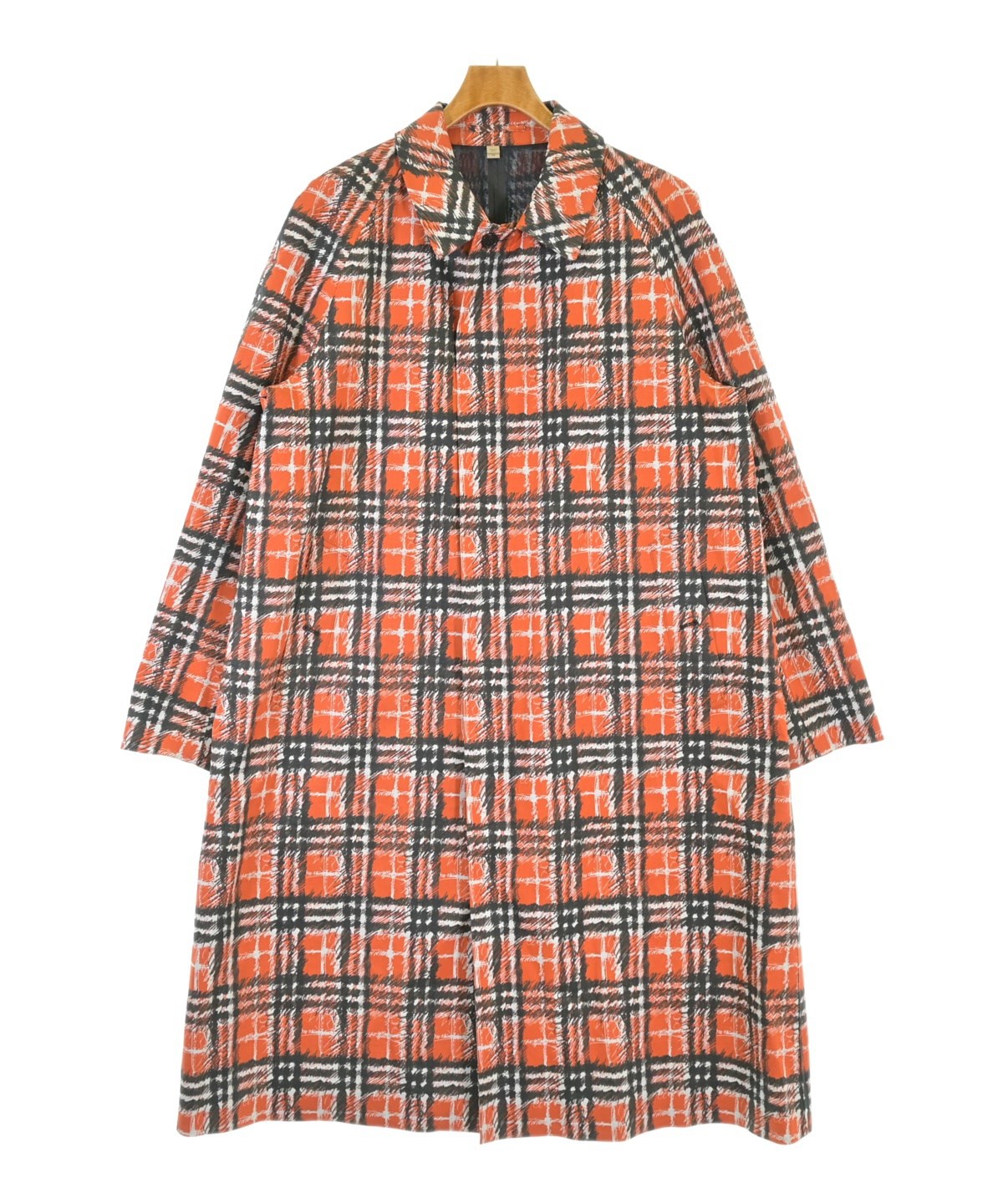 BURBERRY（バーバリー）ステンカラーコート 赤 サイズ:54(XXL位
