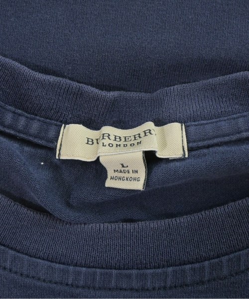 BURBERRY（バーバリー）Tシャツ・カットソー 紺 サイズ:L メンズ/2200671950071