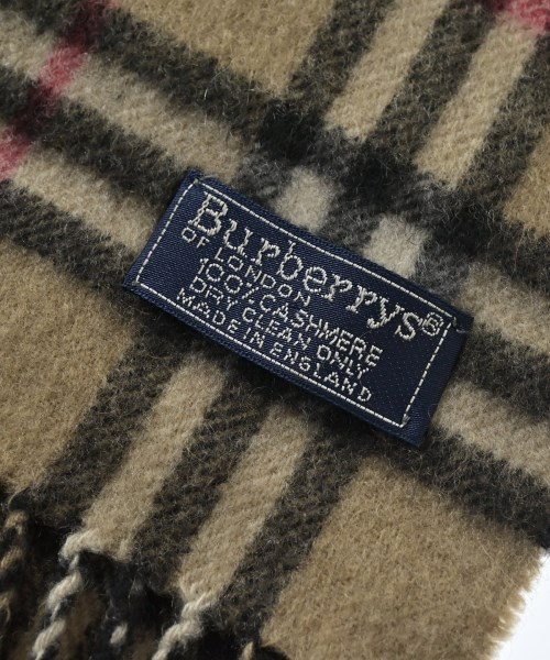 BURBERRY（バーバリー）マフラー ベージュ サイズ:- メンズ/2200673843166
