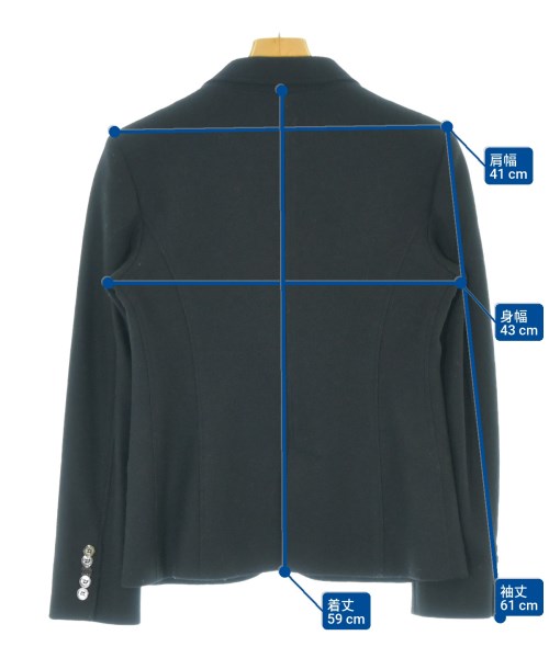 BURBERRY（バーバリー）ジャケット 黒 サイズ:40(M位) レディース/2200674728011