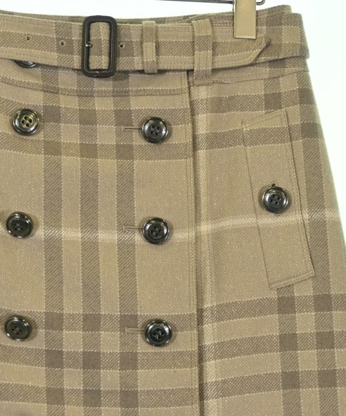 BURBERRY（バーバリー）ひざ丈スカート ベージュ サイズ:40(M位) レディース/2200673975027