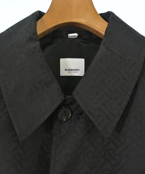 BURBERRY（バーバリー）ステンカラーコート 黒 サイズ:50(XL位) メンズ/2200675069083