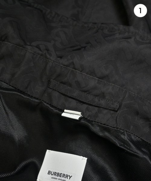 BURBERRY（バーバリー）ステンカラーコート 黒 サイズ:50(XL位) メンズ/2200675069083