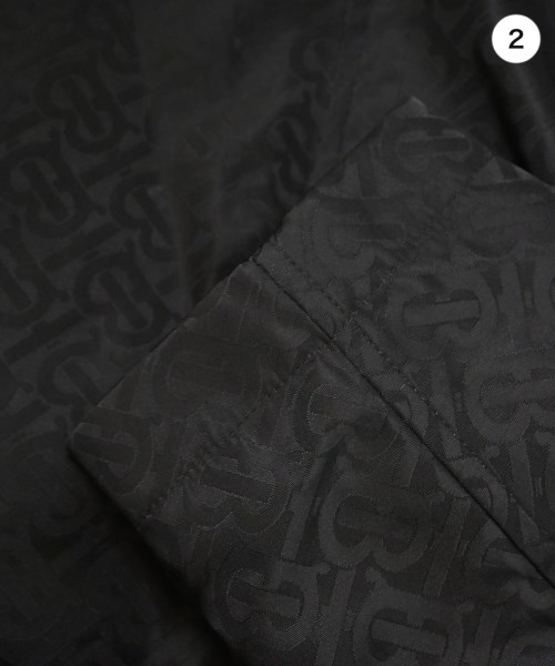 BURBERRY（バーバリー）ステンカラーコート 黒 サイズ:50(XL位) メンズ/2200675069083
