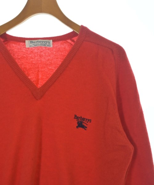BURBERRY（バーバリー）ニット・セーター 赤 サイズ:40(M位) メンズ/2200693780069