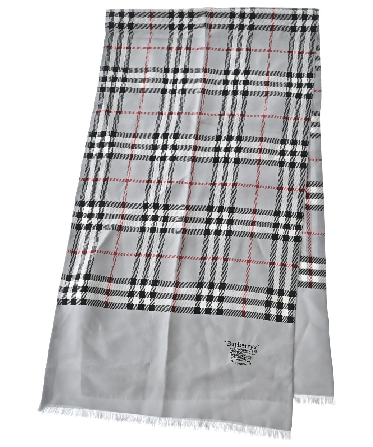 バーバリー ストール BURBERRY（バーバリー）ストール グレー サイズ:- レディース